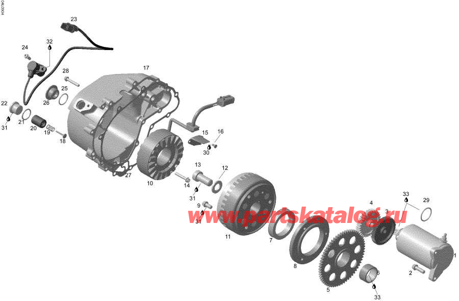 Snow mobile   - Magneto - 