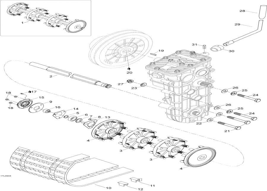  lynx  - Drive System / Drive System