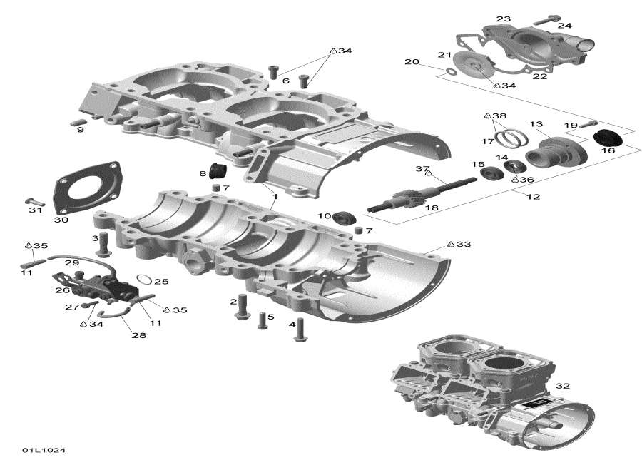    -   - Crankcase