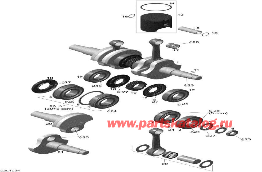  lynx  - Crankshaft / 