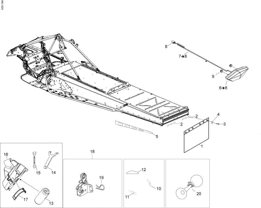 Snowmobile lynx  - Utilities