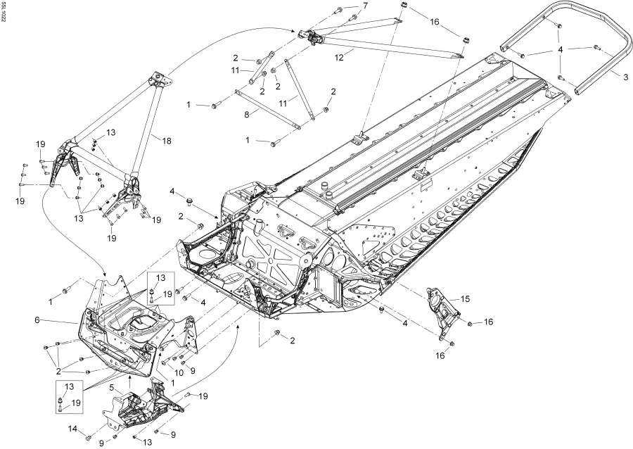 Snow mobile lynx  - ���� � Components