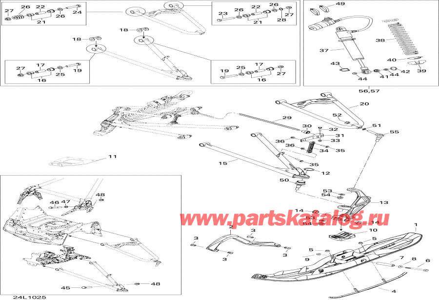 Snowmobiles   -     / Front Suspension And Ski