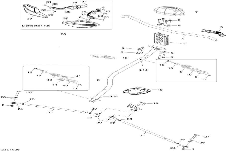 Snowmobiles Lynx  -   System,Steering System