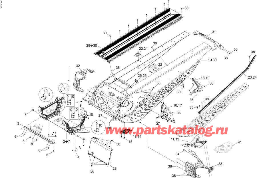 Snowmobiles   - Frame