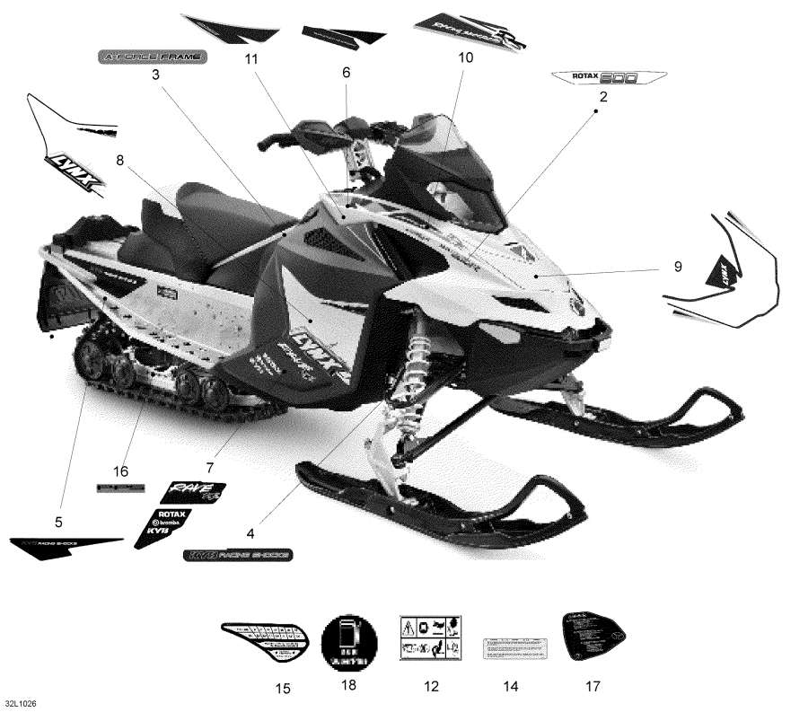 Snowmobiles �����  - Decals / ��������