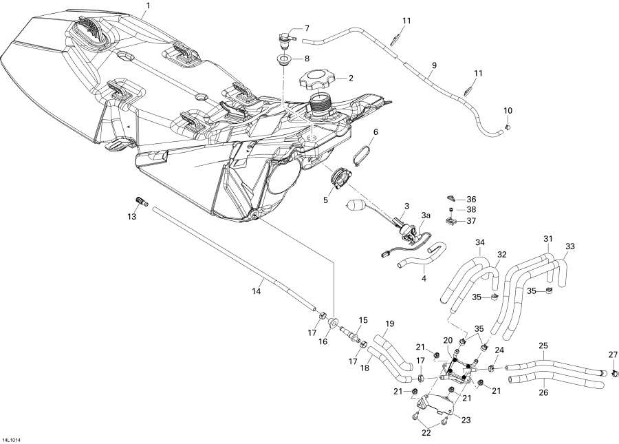 Snow mobile Lynx  -   - Fuel System