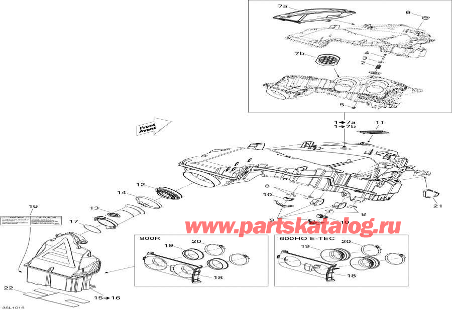  lynx  - Air Intake System / Air   System