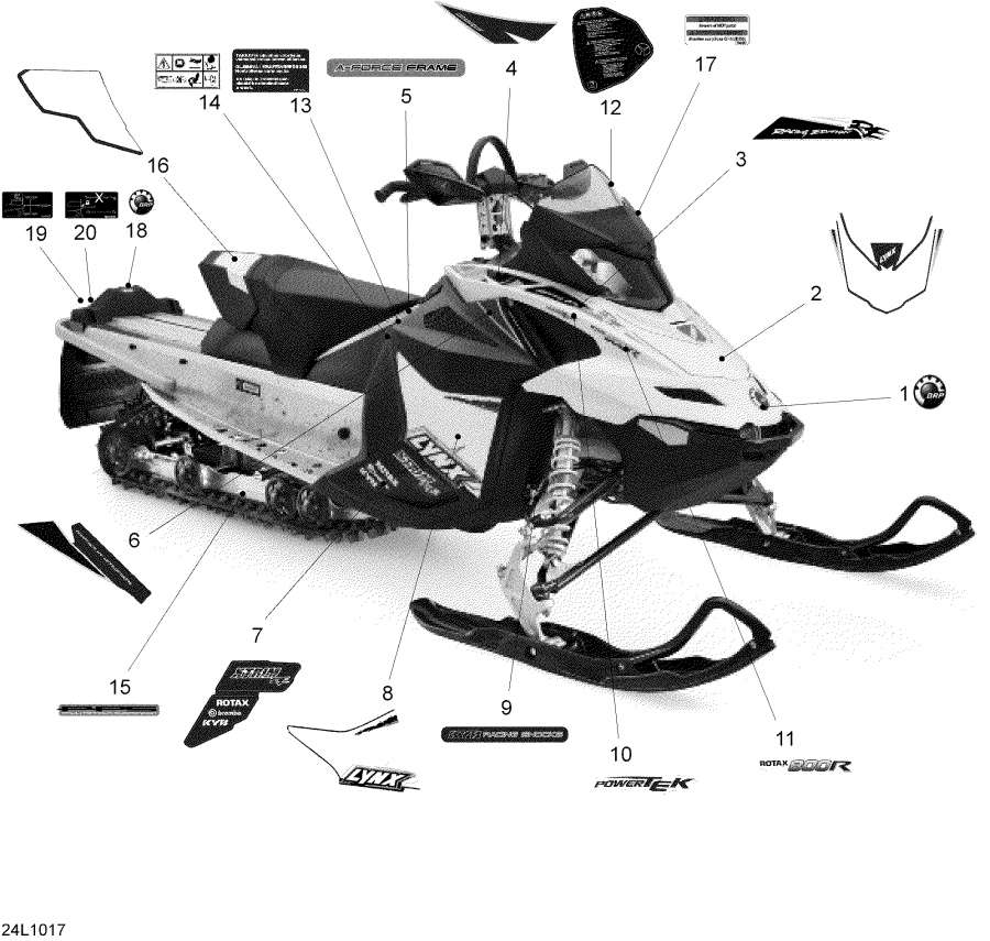 Snowmobile Lynx  - 