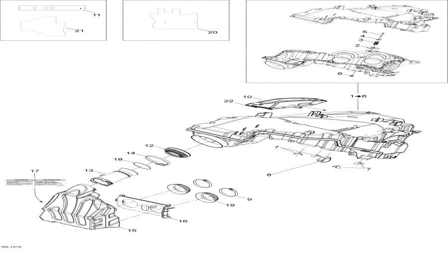  lynx  - Air   System / Air Intake System