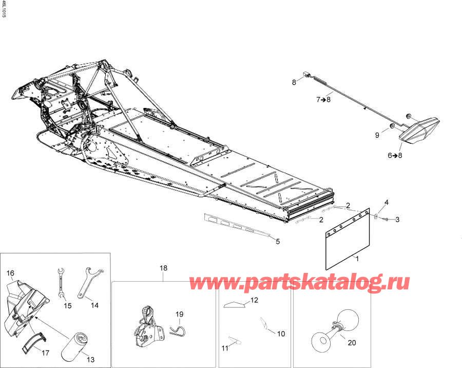 Snow mobile lynx  - Utilities