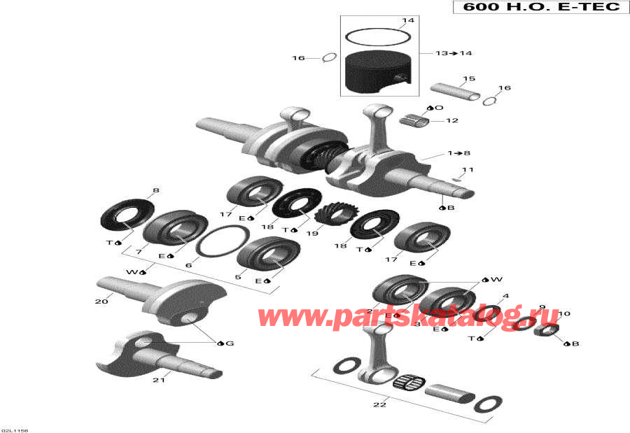    - Crankshaft And Pistons -   