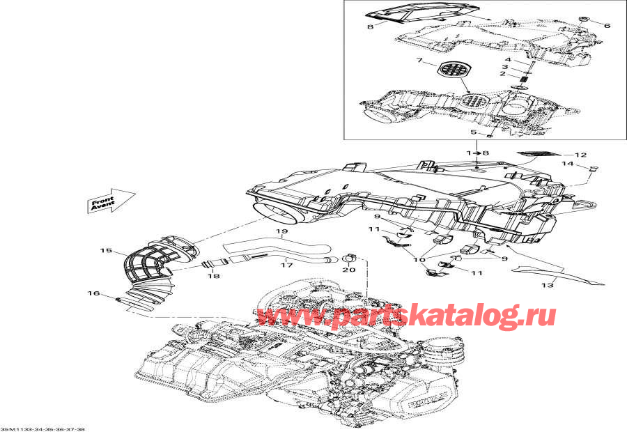 Snowmobiles   - Air   System - Air Intake System