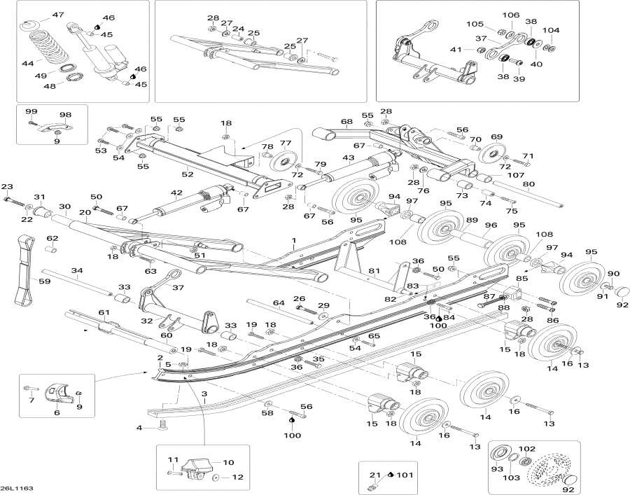  Lynx  -   / Rear Suspension