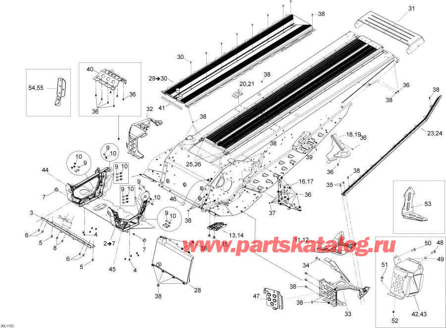 Snowmobiles   -  - Frame
