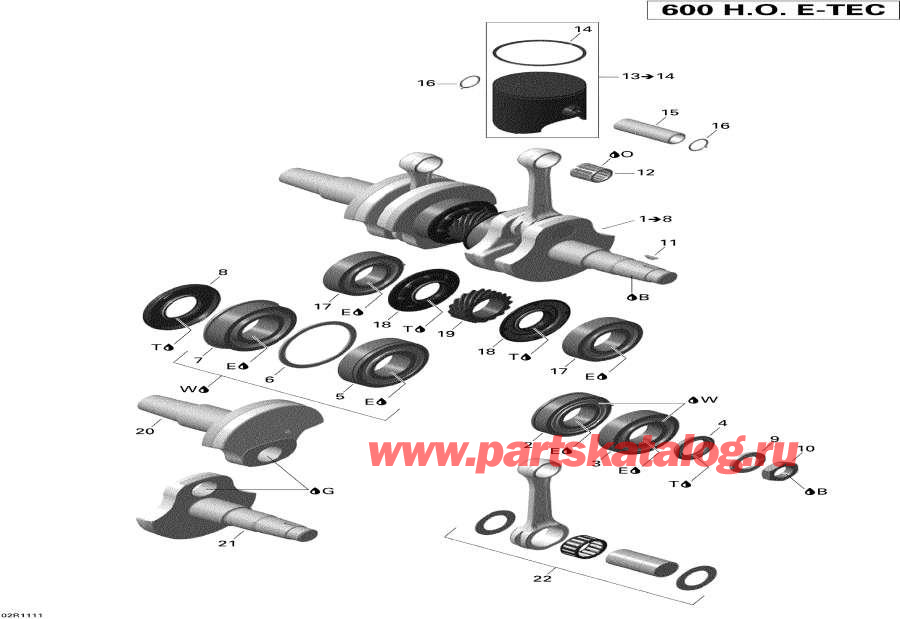    - Crankshaft And Pistons