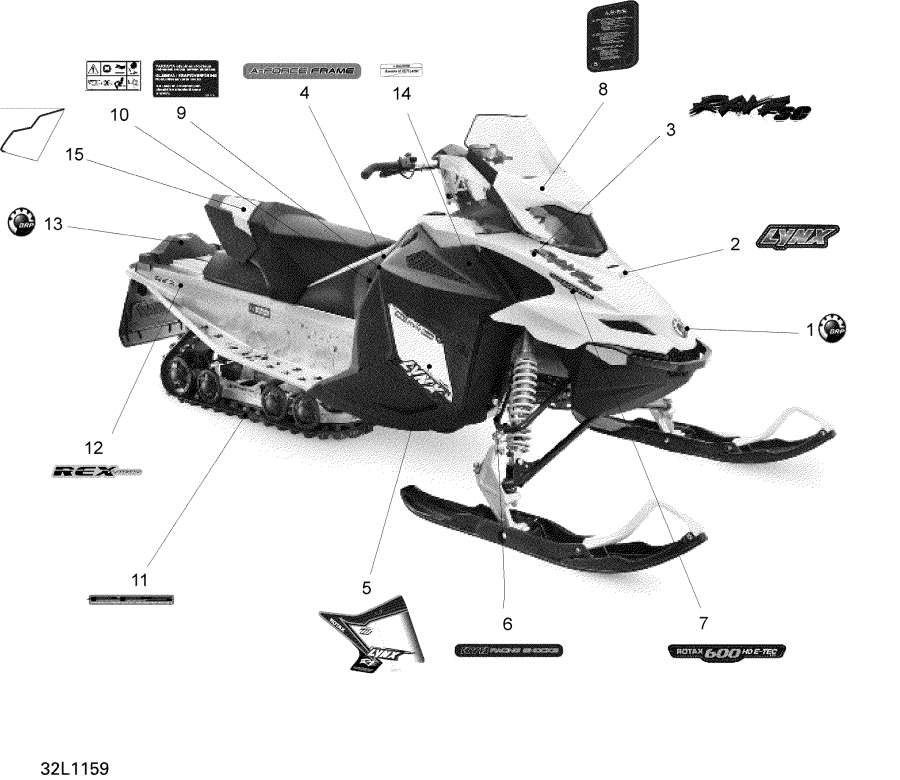 Snow mobile �����  - �������� / Decals