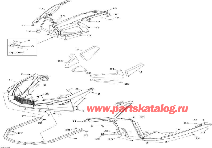 Snowmobiles lynx  -   / Bottom Pan