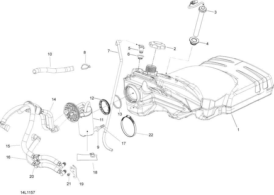Snowmobiles lynx  - Fuel System - ��������� �������