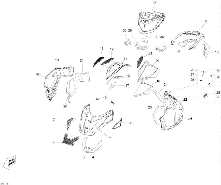 Snowmobiles �����  - Hood,Hood