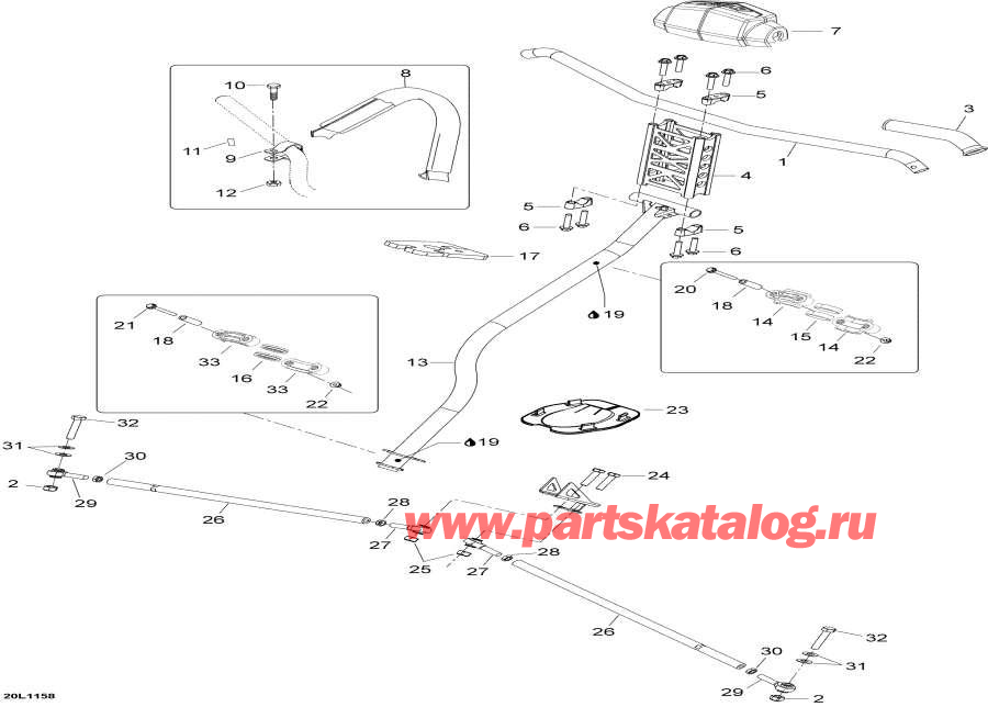 Snowmobile   -   System - Steering System