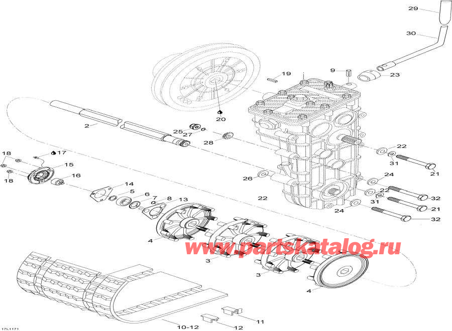 Snowmobiles lynx  - Drive Axle  Track - Drive Axle And Track