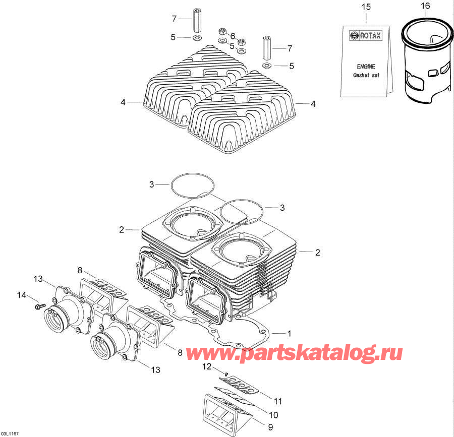  Lynx  - Cylinder And Cylinder Head -     