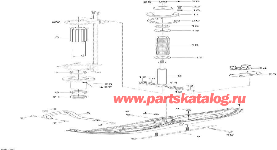  Lynx  -     / Front Suspension And Ski