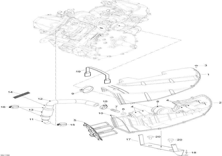 Snowmobile Lynx  - Air   System