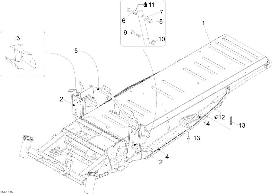 Snow mobile   - Frame