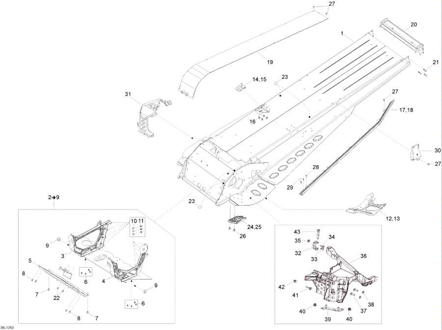 Snow mobile �����  - Frame - ����