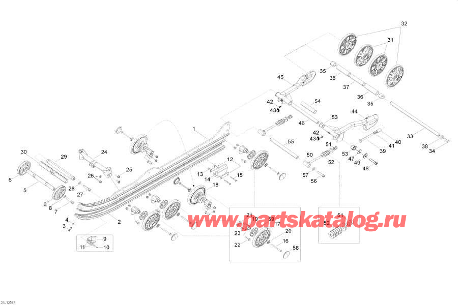 ��������� lynx  - Rear Suspension - ������ ��������