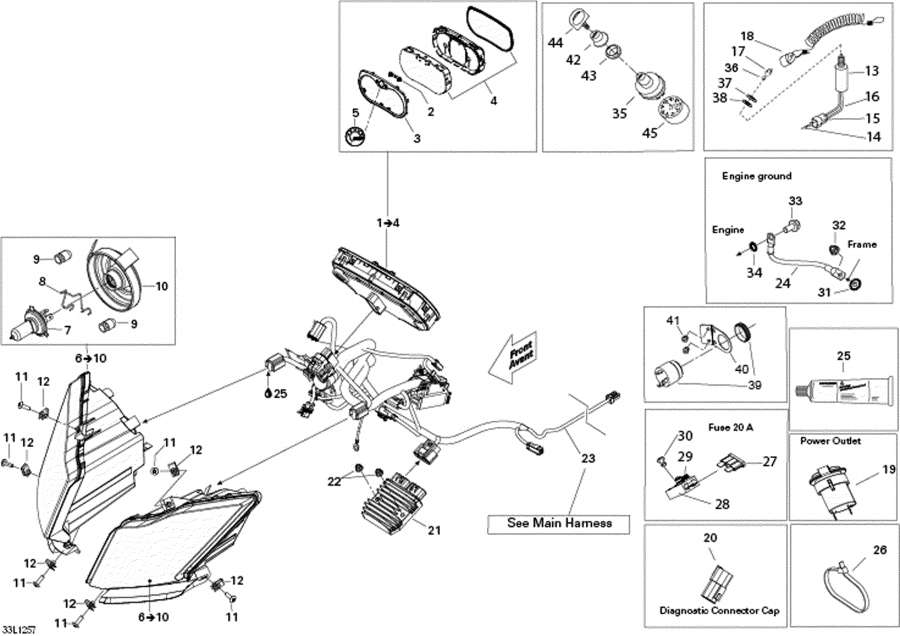 Snow mobile   - Electrical System -  System