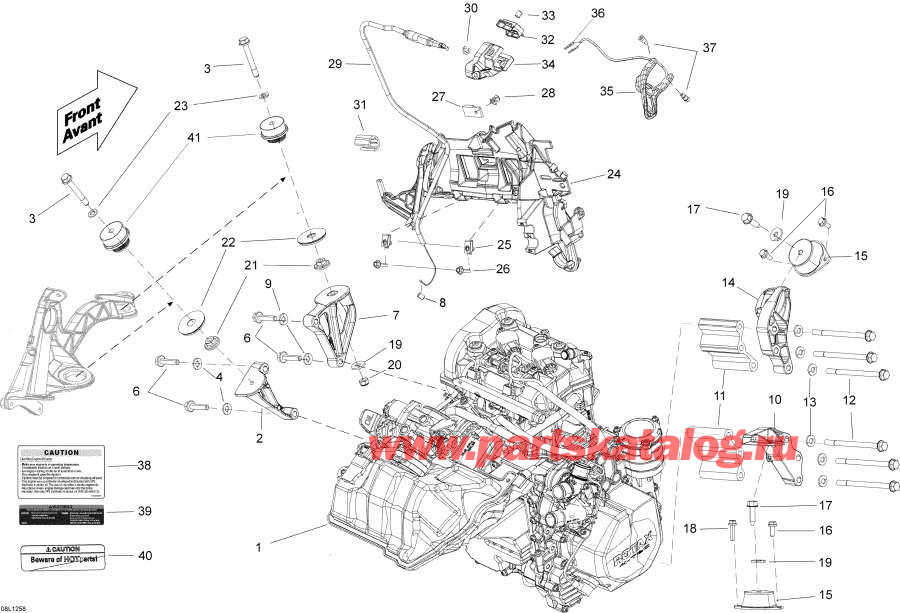 Snowmobile   -    Sport / Engine And Engine Support