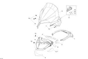 09-    Console (09- Windshield And Console)