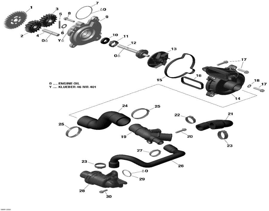 Snowmobiles lynx  - Engine Cooling