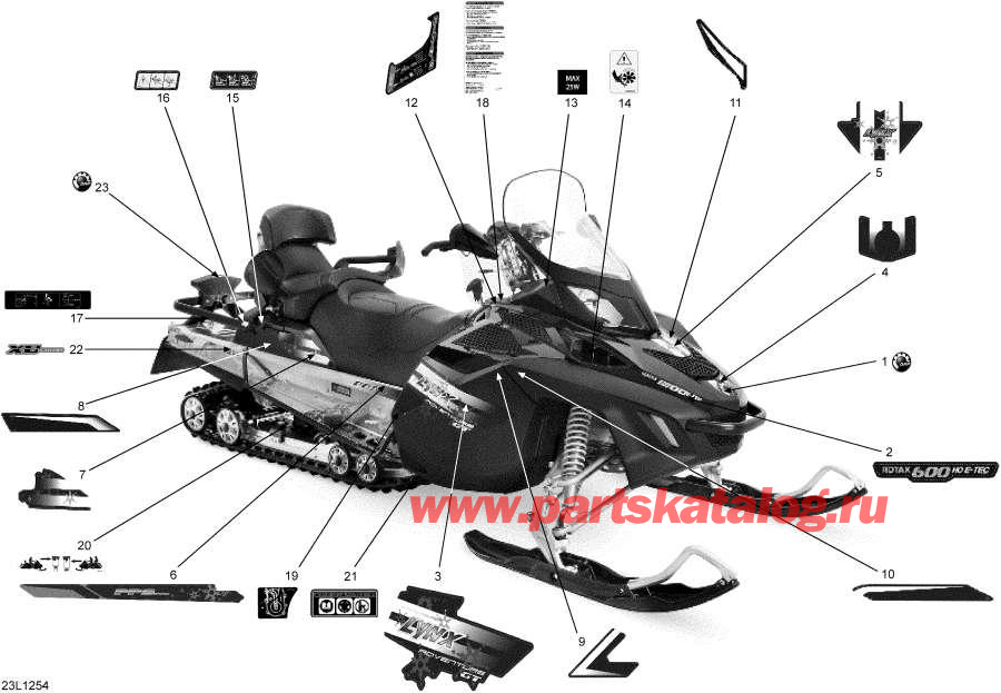Snowmobile Lynx  - 
