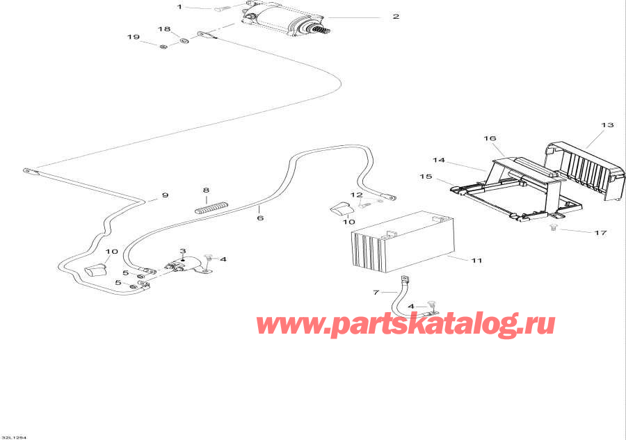 Snowmobiles   - Battery And Electric Starter