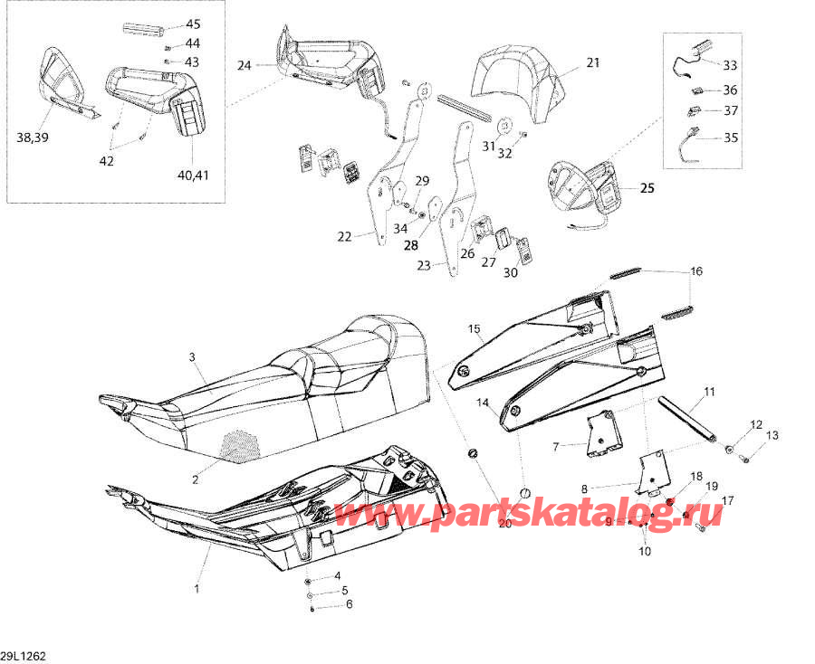 Snowmobiles lynx  - 