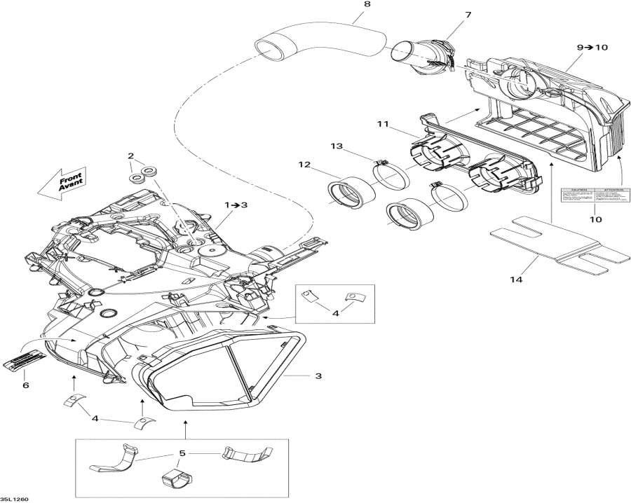 Snowmobile Lynx  - Air ������� ������ System