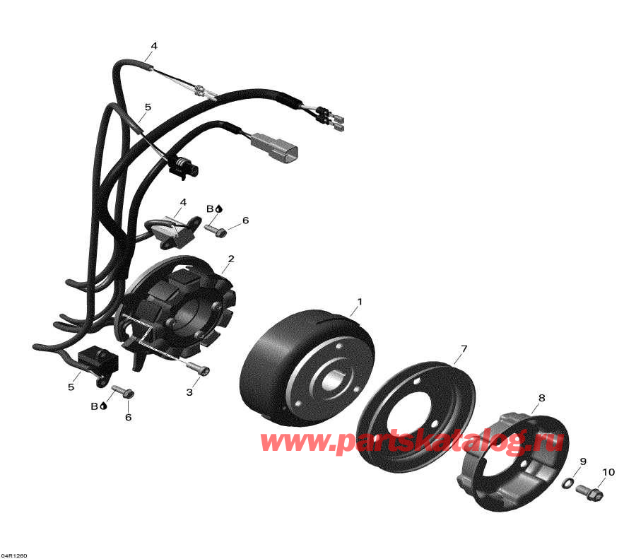 Snowmobiles lynx  - Magneto - �������