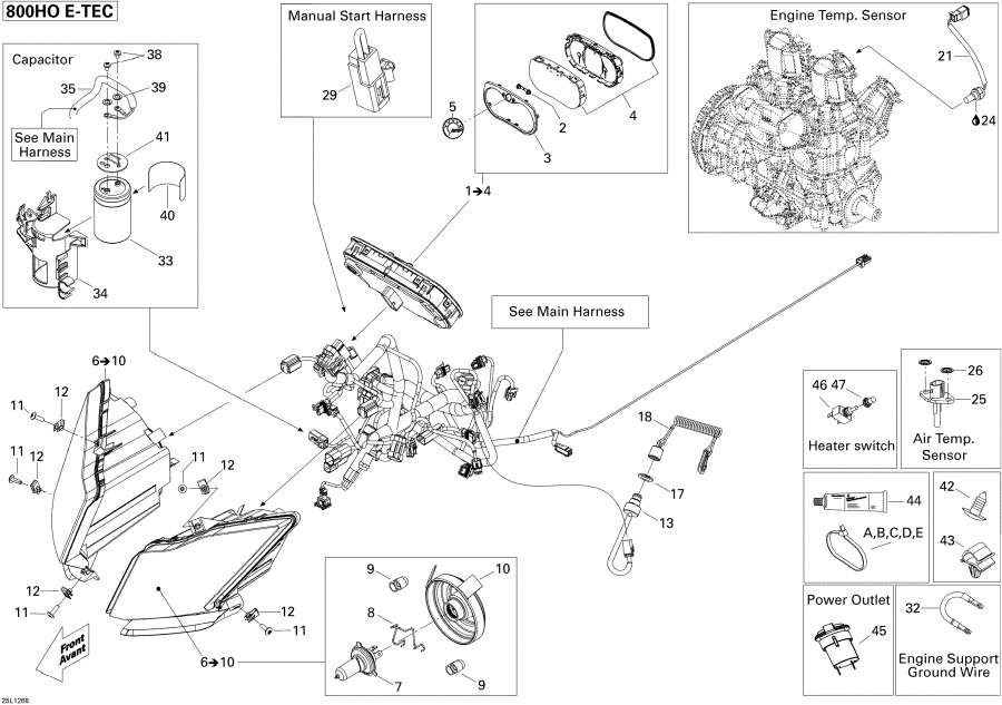 Snowmobile   -  System,Electrical System