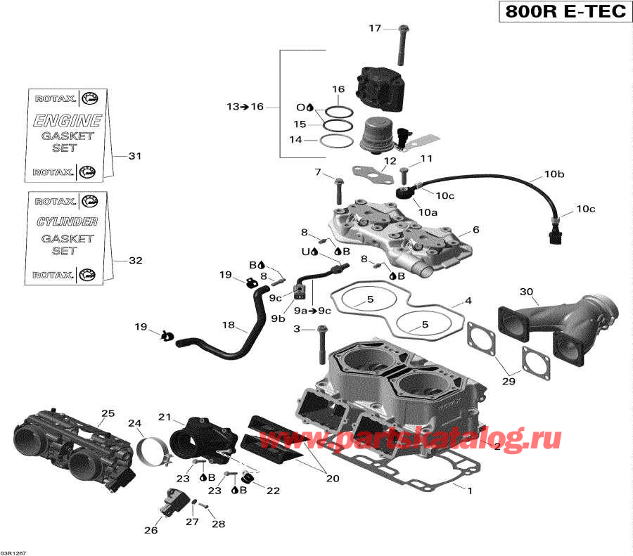 Snowmobiles   - Cylinder And Injection System -   Injection System