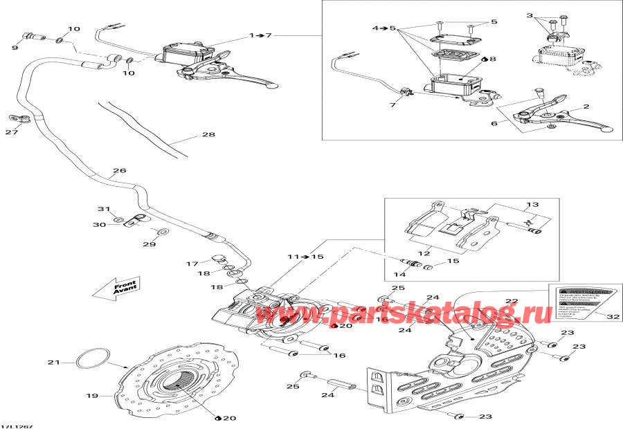 Snowmobile Lynx  -   / Hydraulic Brakes