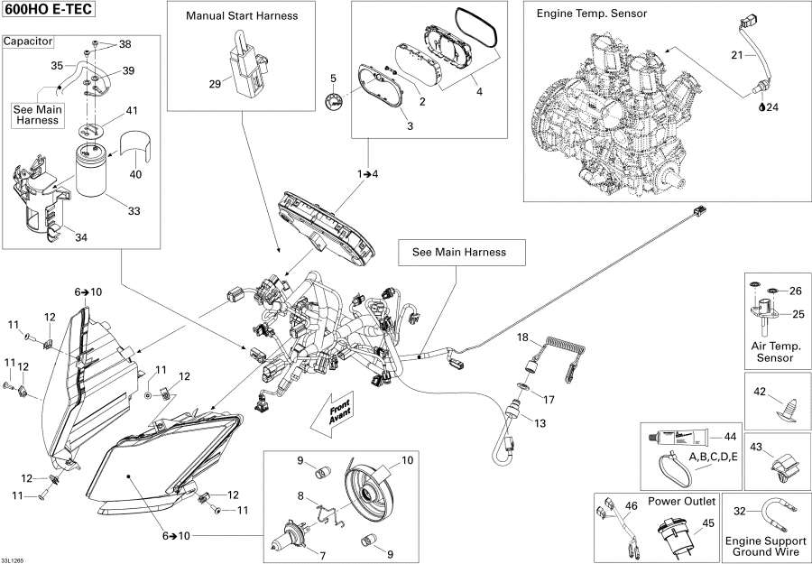 Snowmobiles   -  System / Electrical System