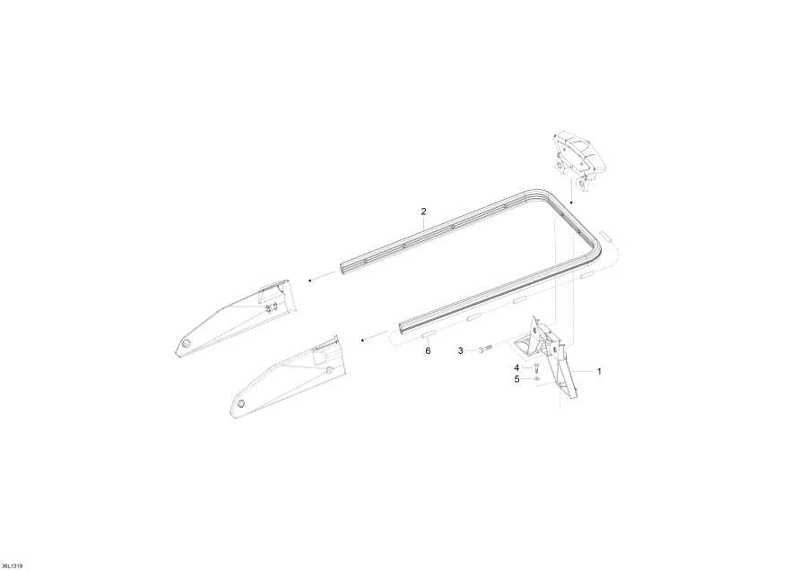 Snowmobiles lynx  - Cargo Rack - Cargo Rack