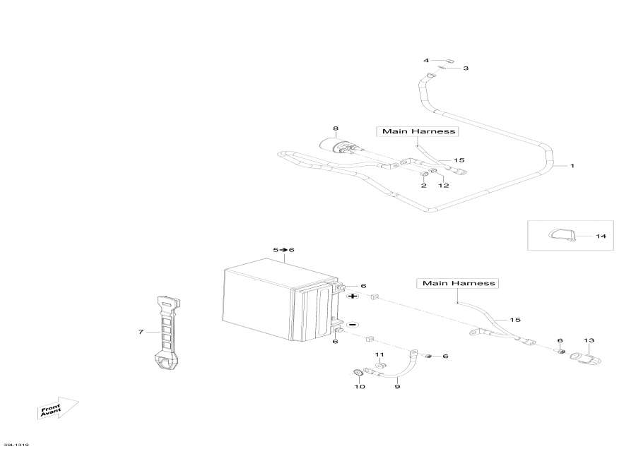  Lynx  - Battery  ,Battery And Starter