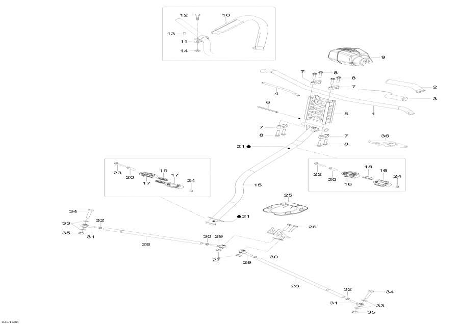 Snowmobile   -   System - Steering System