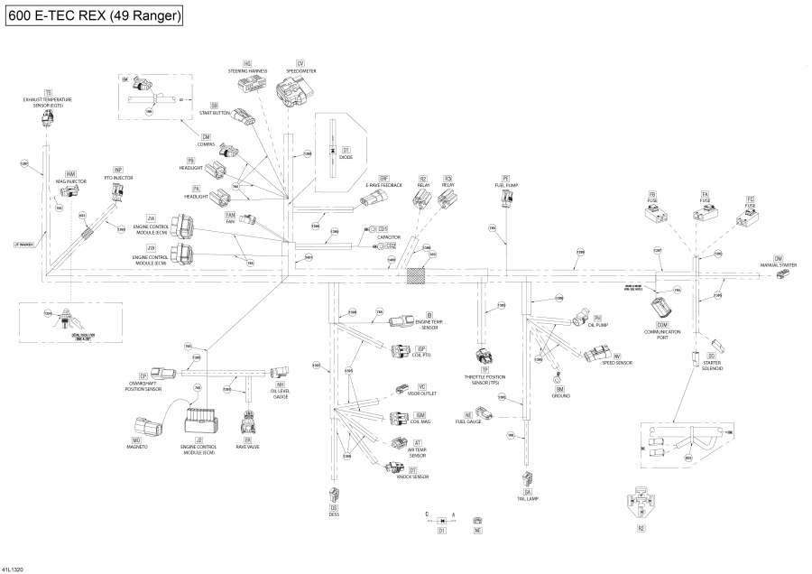  lynx  -  -   / Electrical Harness