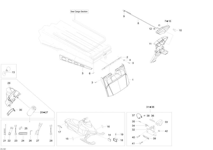 Snowmobiles lynx  - Utilities